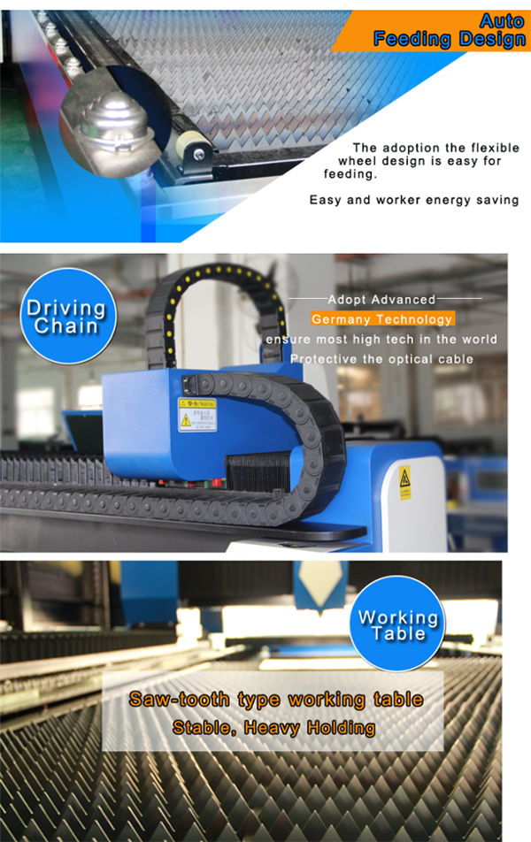 carbon steel fiber laser cutting machine na paulit-ulit na kawastuhan