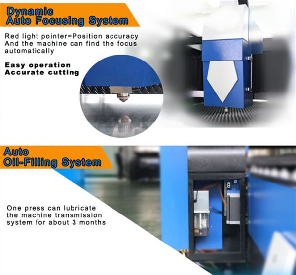 carbon steel fiber laser cutting machine na paulit-ulit na kawastuhan
