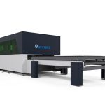 matatag na metal cut laser cutter, z axis cnc metal laser cutting machine