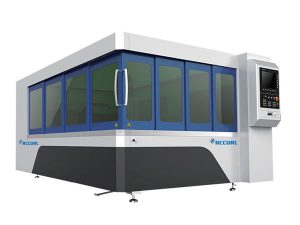 500w metal fiber laser cutting machine blade table na may light path system