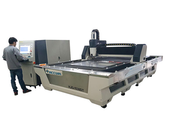 buong nakapaloob na cnc fiber laser cutting machine 1000w 1080nm laser