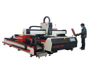 fiber laser metal cutting machine 500w 800w 1kw 800mm / s bilis ng operating