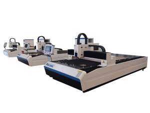 mataas na katumpakan hibla laser pagputol machine dalawahan linear motor para sa metal plate