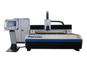 500w katumpakan hibla laser cutting machine malinis na hiwa ibabaw na may sistema ng paglamig ng tubig