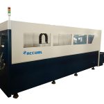 700-2000w fiber metal laser cutting machine na may paglamig sa tubig