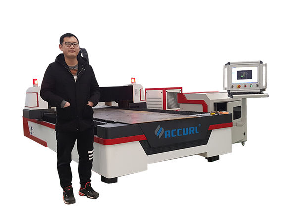 linear gabay drive cnc laser pipe cutting machine para sa tanso / titanium
