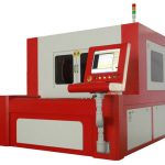 maliit na hibla ng precision laser cutting machine para sa carbon bakal