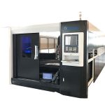 3000w fiber cnc laser metal cutting machine gantry dobleng istruktura sa pagmamaneho