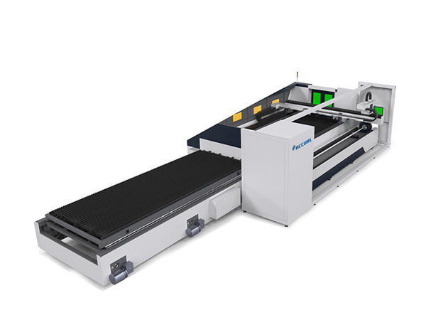 6000mm metal tube laser cutting machine awtomatikong tumutok ng mataas na katumpakan